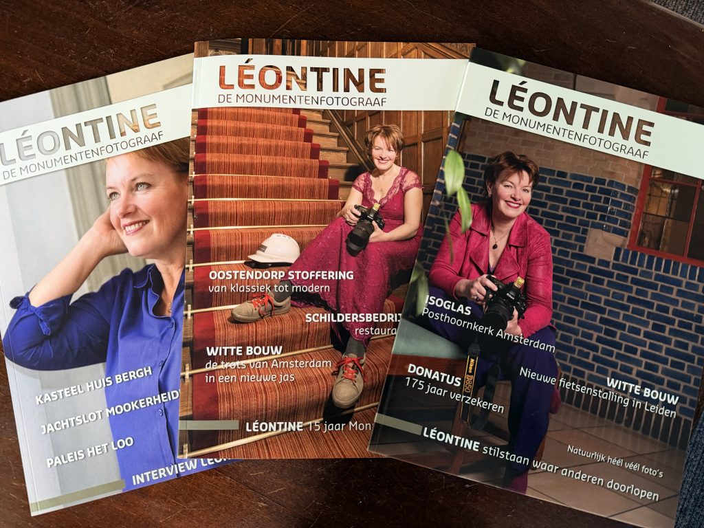 Edities Léontine, de Monumentenfotograaf 2024, 2025, 2026